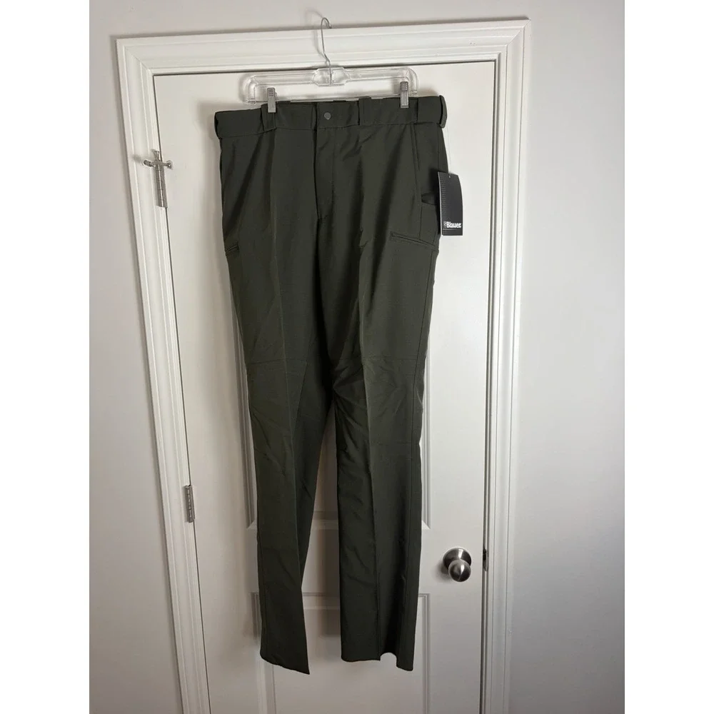 NWT!! Blauer 8666 Tactical Pants OD Green Cargo Work Uniform Combat, Sz 37regX37